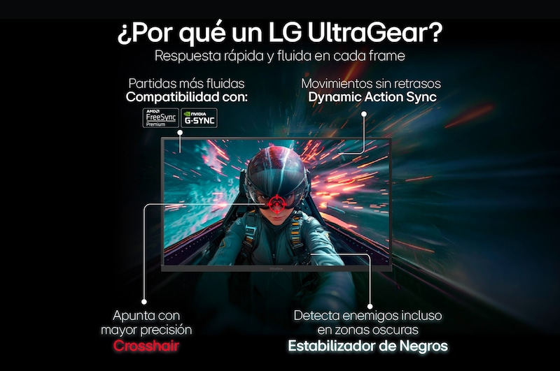 Monitor Gamer UltraGear™ 24" FHD